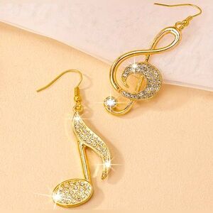 🌻5/$25🌻 Music Note Earrings